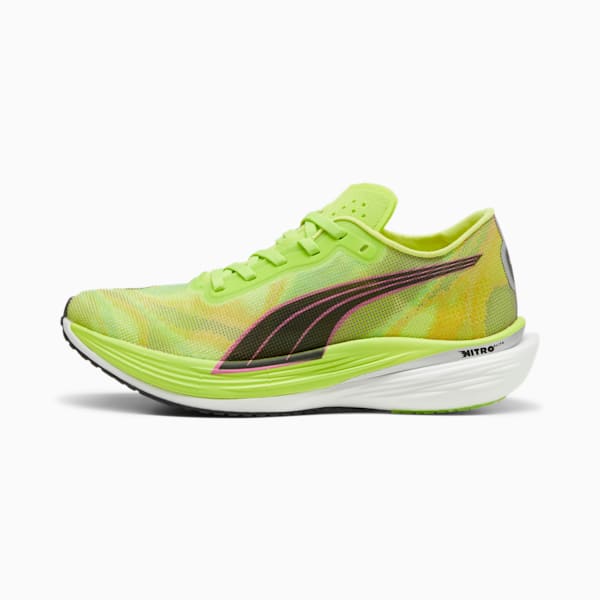 Chaussures de course Deviate NITRO™ Elite 2 Femme, Lime Pow-Poison Pink-PUMA Black, extralarge